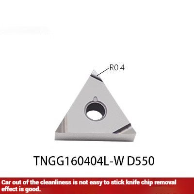 1047-CNC metal-ceramic triangular precision ground grooving inserts TNMG R/L-S/VF high-gloss cylindrical cutter grains Shandong Denso Pricision Tools Co.,Ltd.
